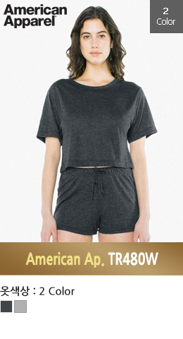 [아메리칸어페럴] 30수 트라이블렌드 티셔츠 TR480W (125g) CLASSIC FIT