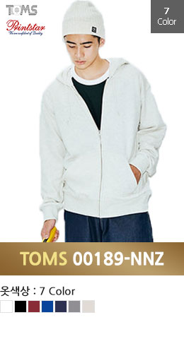 [톰스 TOMS] 헤비후드집업(00189-NNZ)