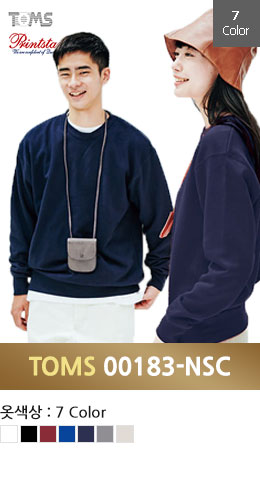 [톰스 TOMS]헤비 맨투맨(00183-NSC)