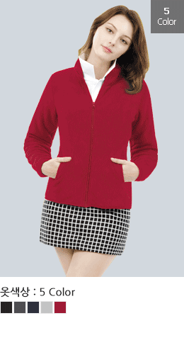 폴라 본딩 오픈집업 (따뜻한 후리스집업)
