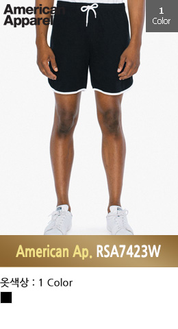 아메리칸어페럴 30수 트레이닝 반바지 RSA7423W ( American Apparel 271g) CLASSIC USA FIT